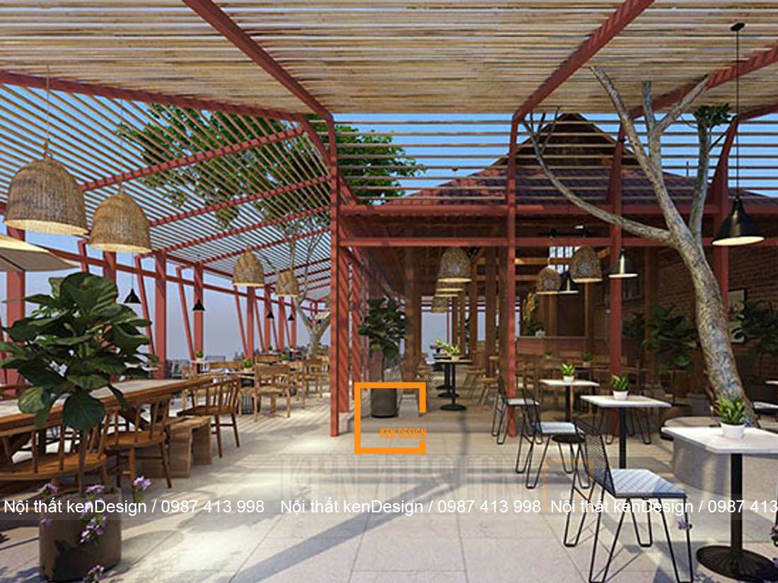 thiết kế quán cafe tại Hà Tĩnh 
